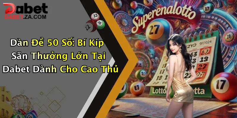 Dàn Đề 50 Số: Bí Kíp Săn Thưởng Lớn Tại Dabet Dành Cho Cao Thủ