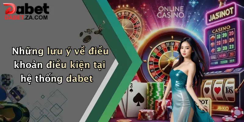 Những lưu ý về điều khoản điều kiện tại hệ thống dabet